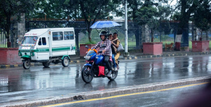 काठमाडौंमा भयो यसवर्षको पहिलो हिउँदे वर्षा